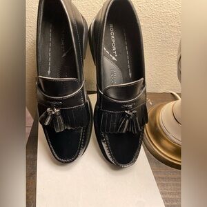 Rockport Black Tassel Loafers